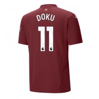 Manchester City Jeremy Doku #11 3rd trikot 2024-25 Kurzarm